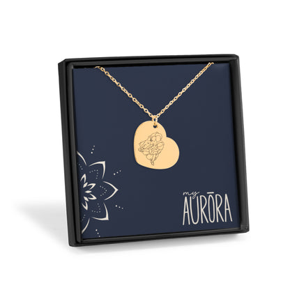Line Art Heart – Necklace