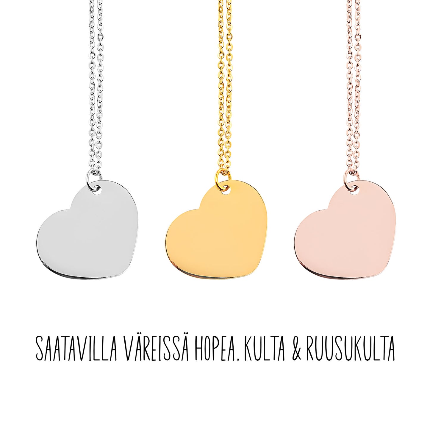 Pet Portrait Heart – Necklace