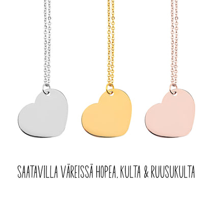 Pet Portrait Heart – Necklace